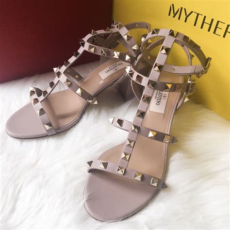 valentino rockstud shoes replica review|valentino rockstud block heels.